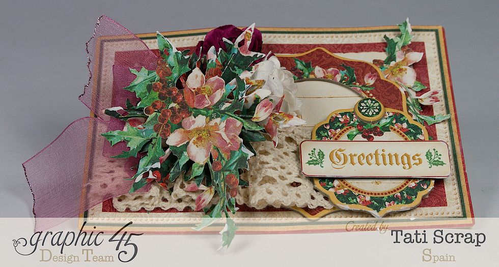 And your Christmas Card is done! Thank you :) www.tatiscrap.wordpress.com