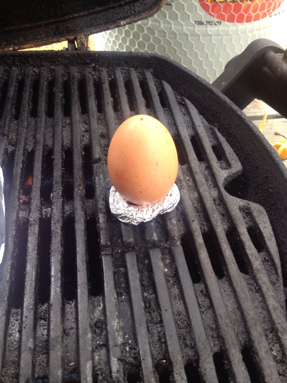 And your egg and ring