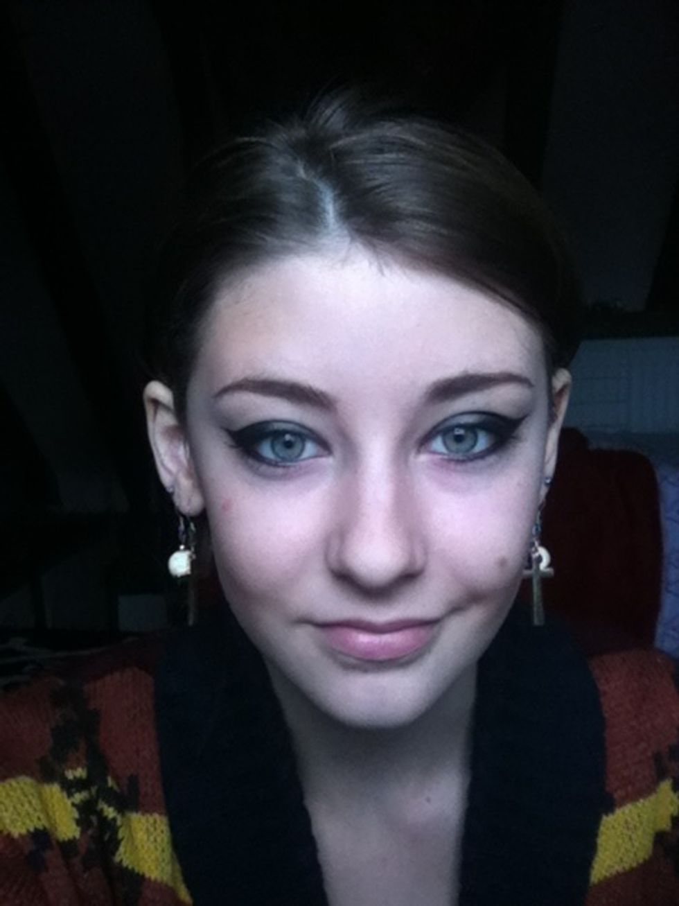 And your eye makeup is done!