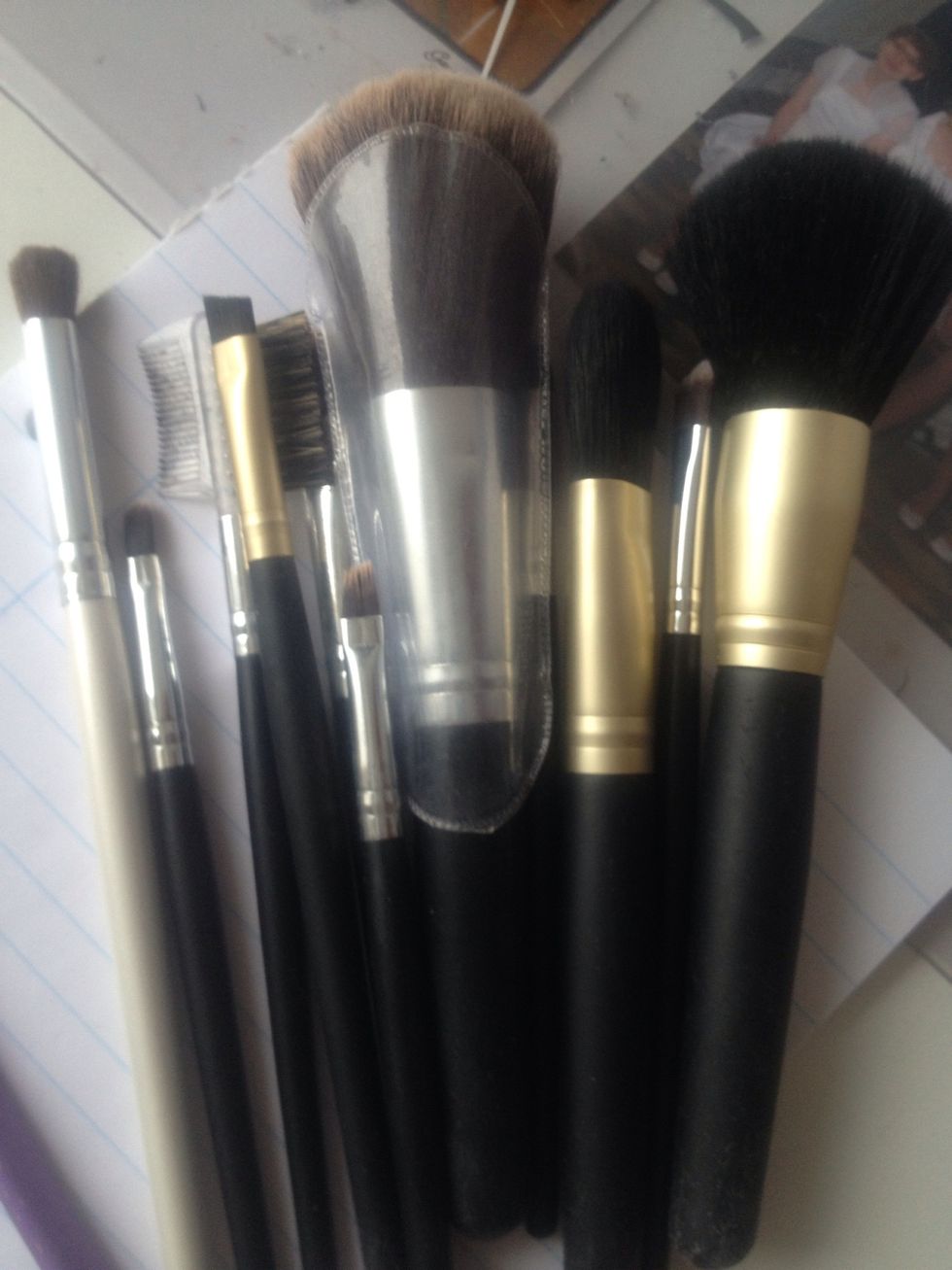 And Your make-up brushes.