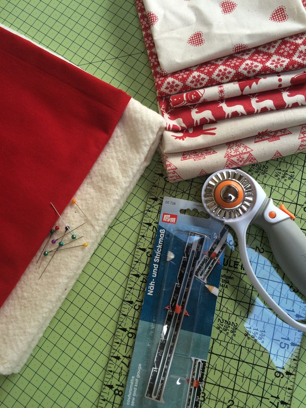 And your sewing machine