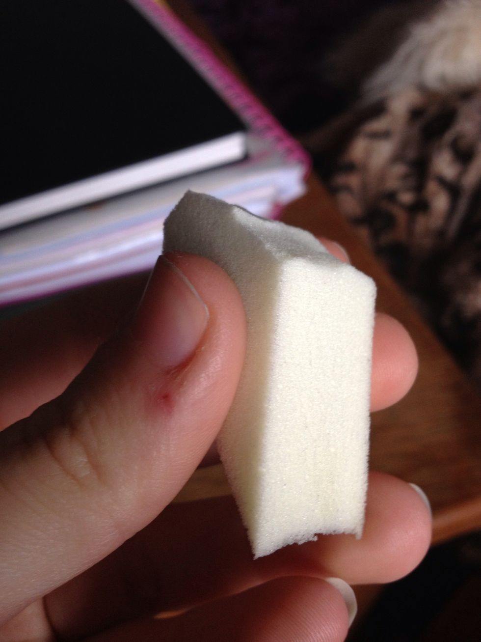 And your small sponge