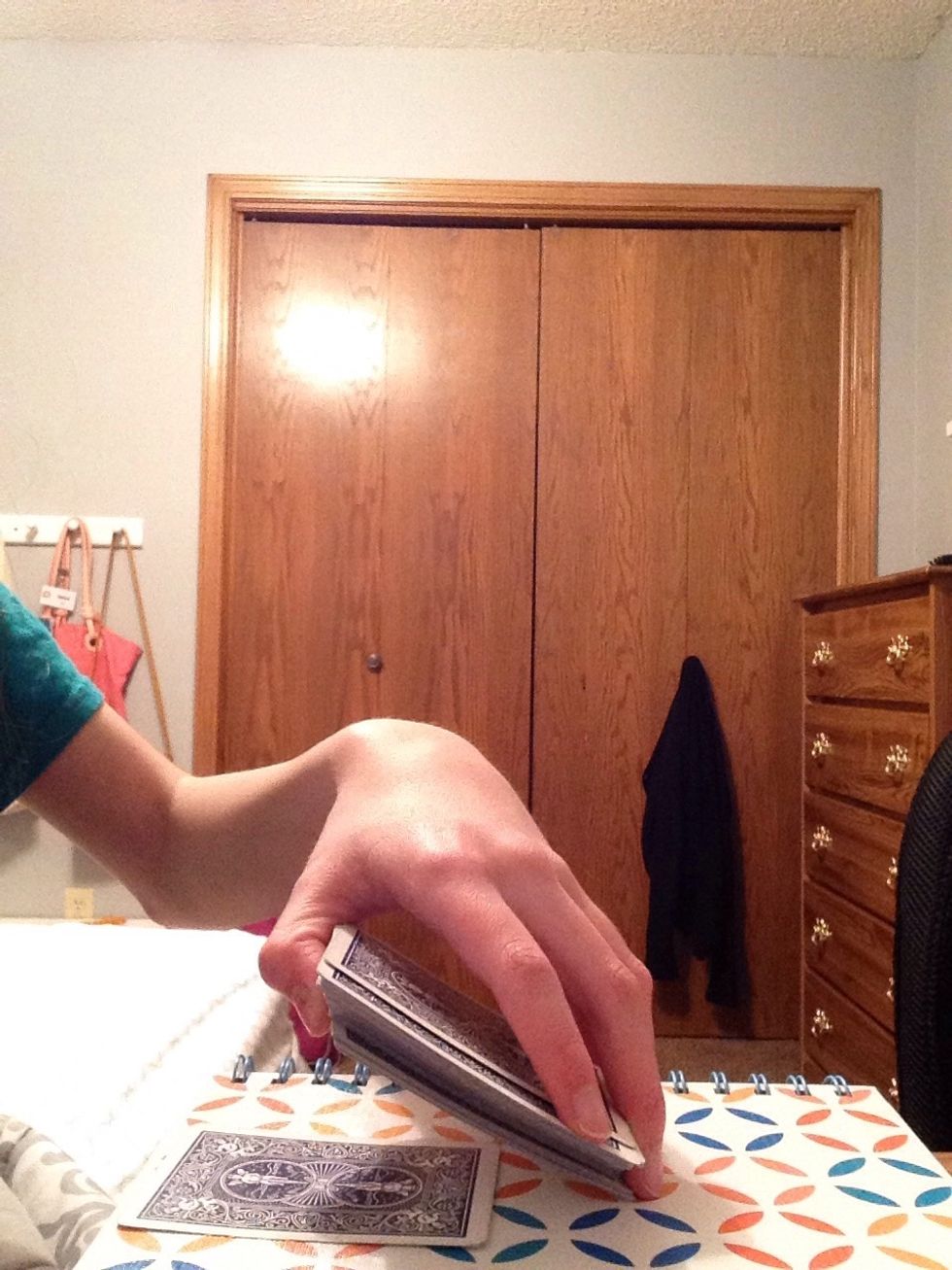 ...another ace on the bottom of the deck...