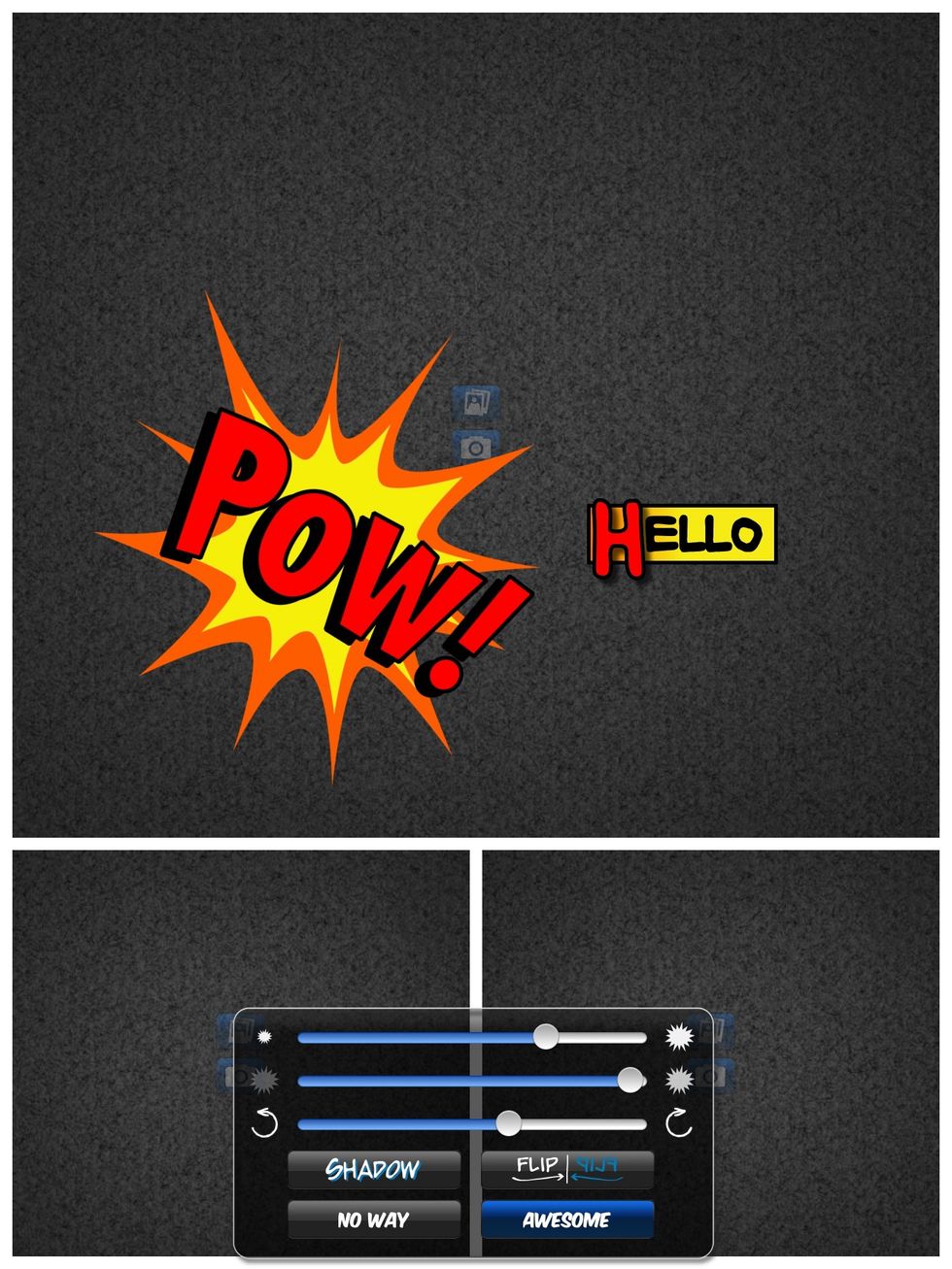 Another dialog box will be activated to add other editing features to the captions.