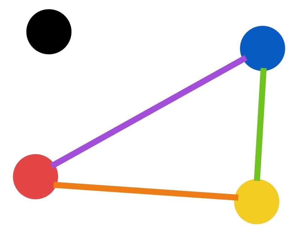 Another dot?!! That black dot surely catches MY attention!