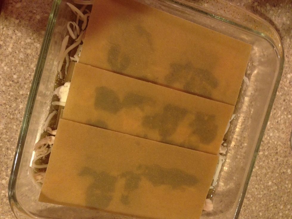 Another layer of noodles