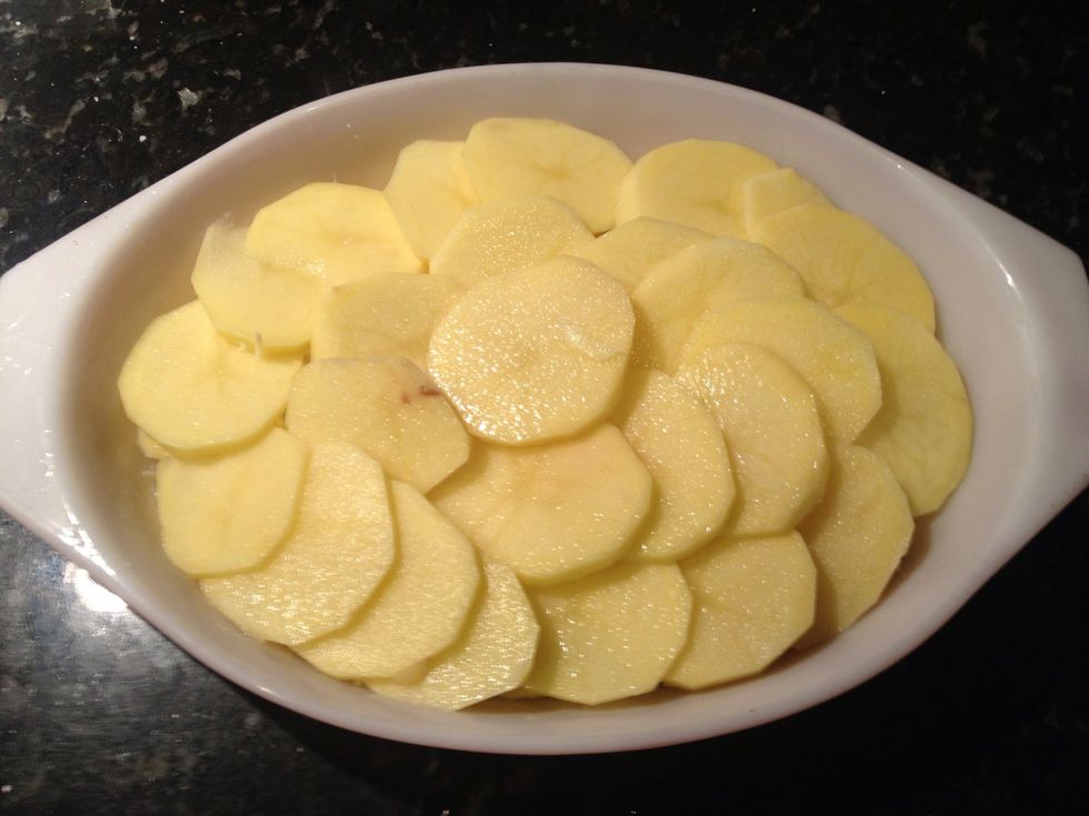 Another layer of spuds...