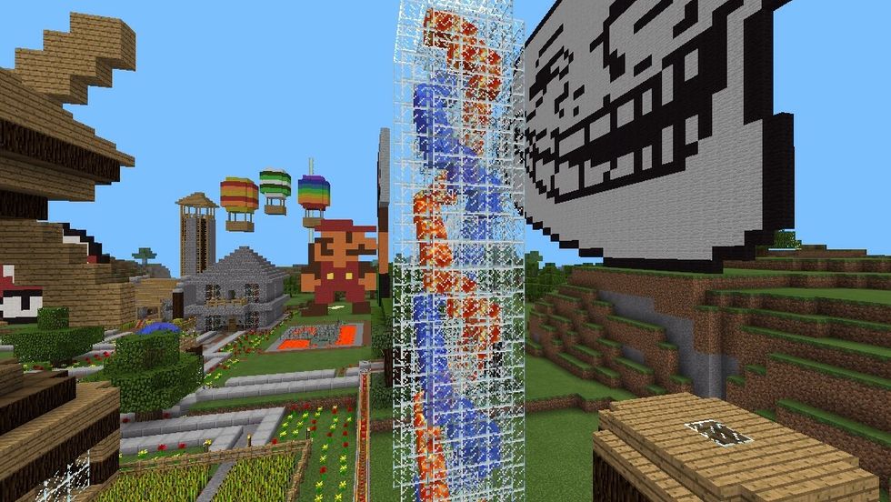 Another Maple and Sally thing is this Water and Lava thing