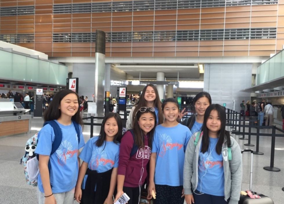 Another pic at the airport