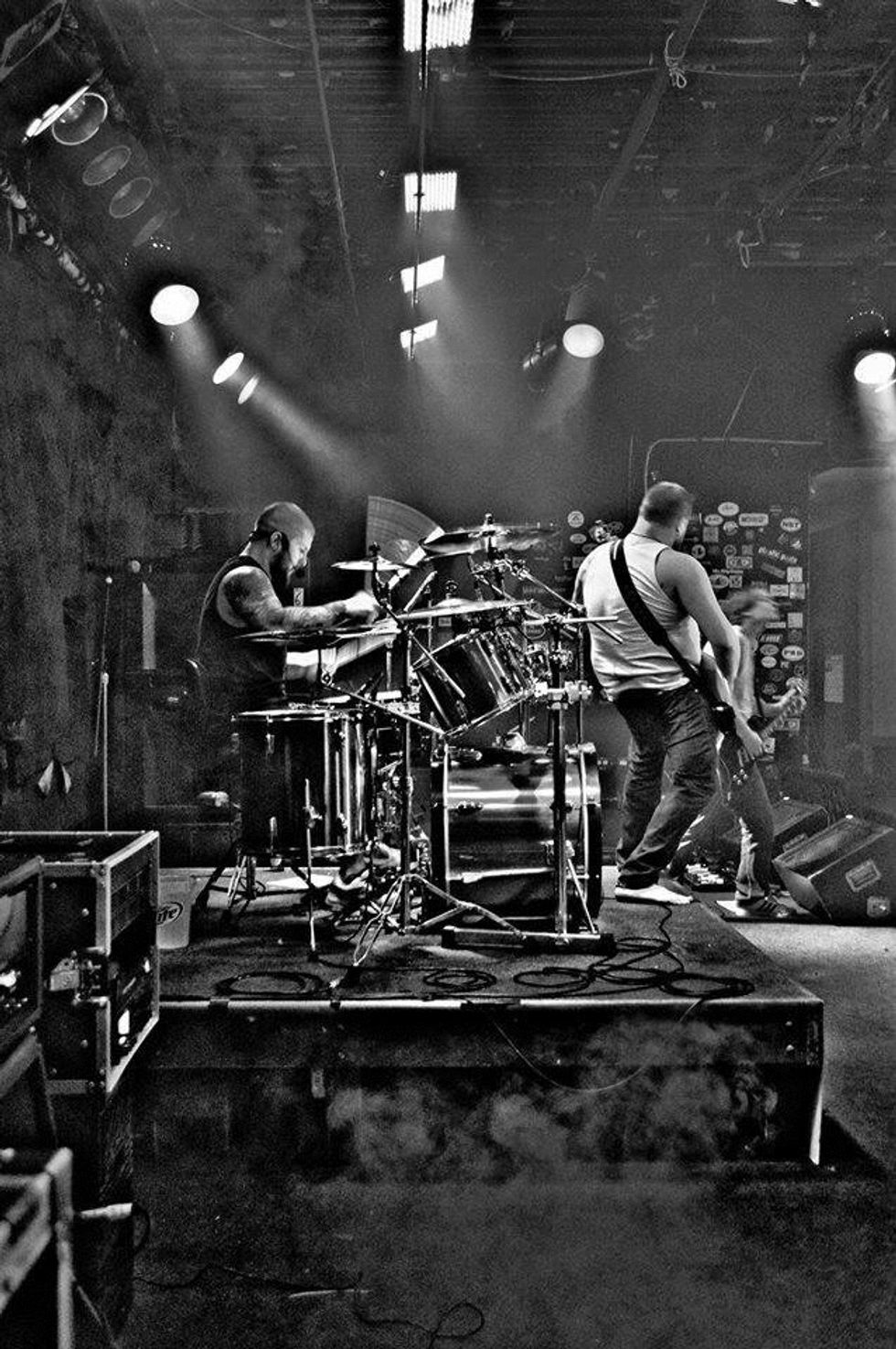 Another shot where they played.