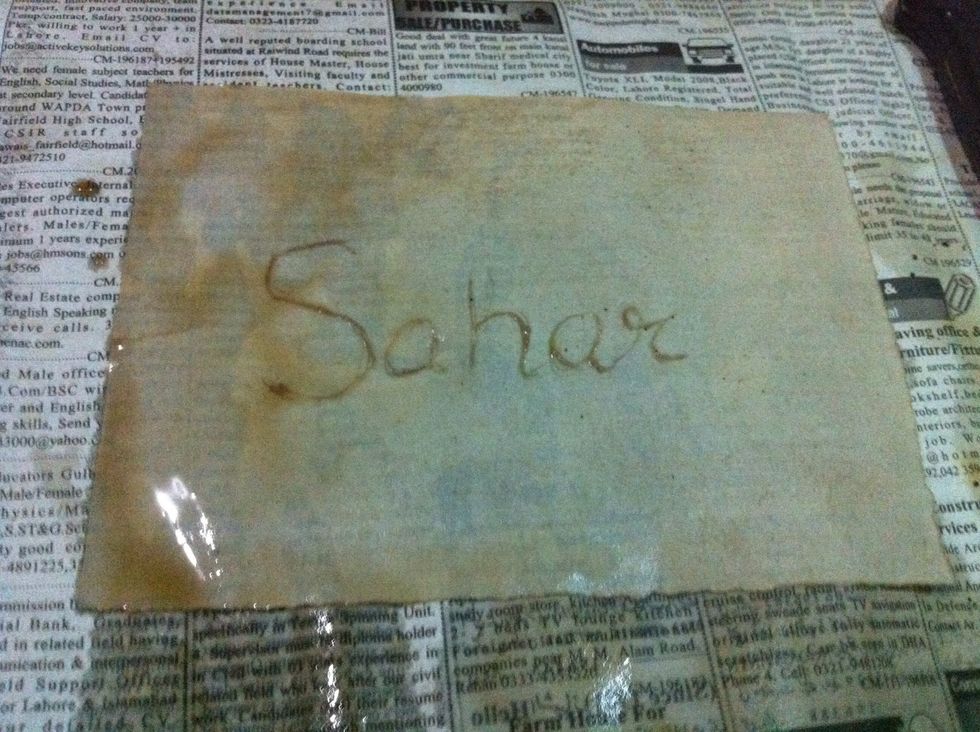 another use of tea is that dip your paper in tea extarct.. then scratch you name or any quote on paper with knife and then again dip in tea extract to see your name imprinting :)