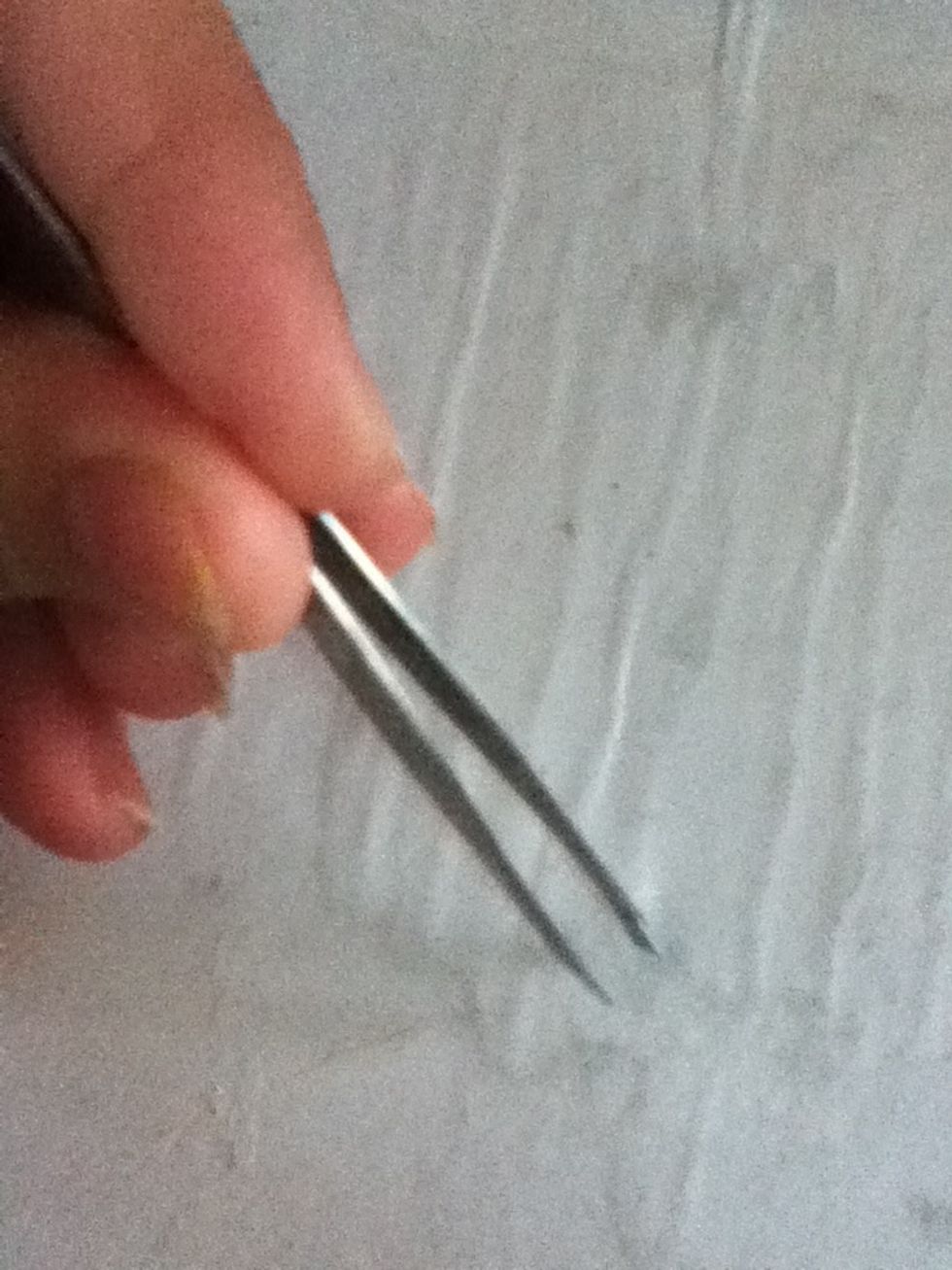 Another way is tweezers