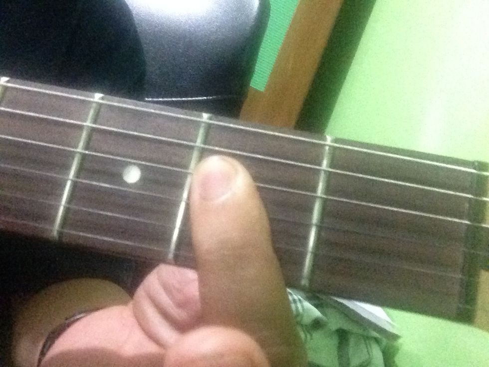 Another way of doing an A major chord is to lay your index finger as if lying on the second fret. its ok to mute the thinnest string (no.1) just make sure the other 3 strings ring out.
