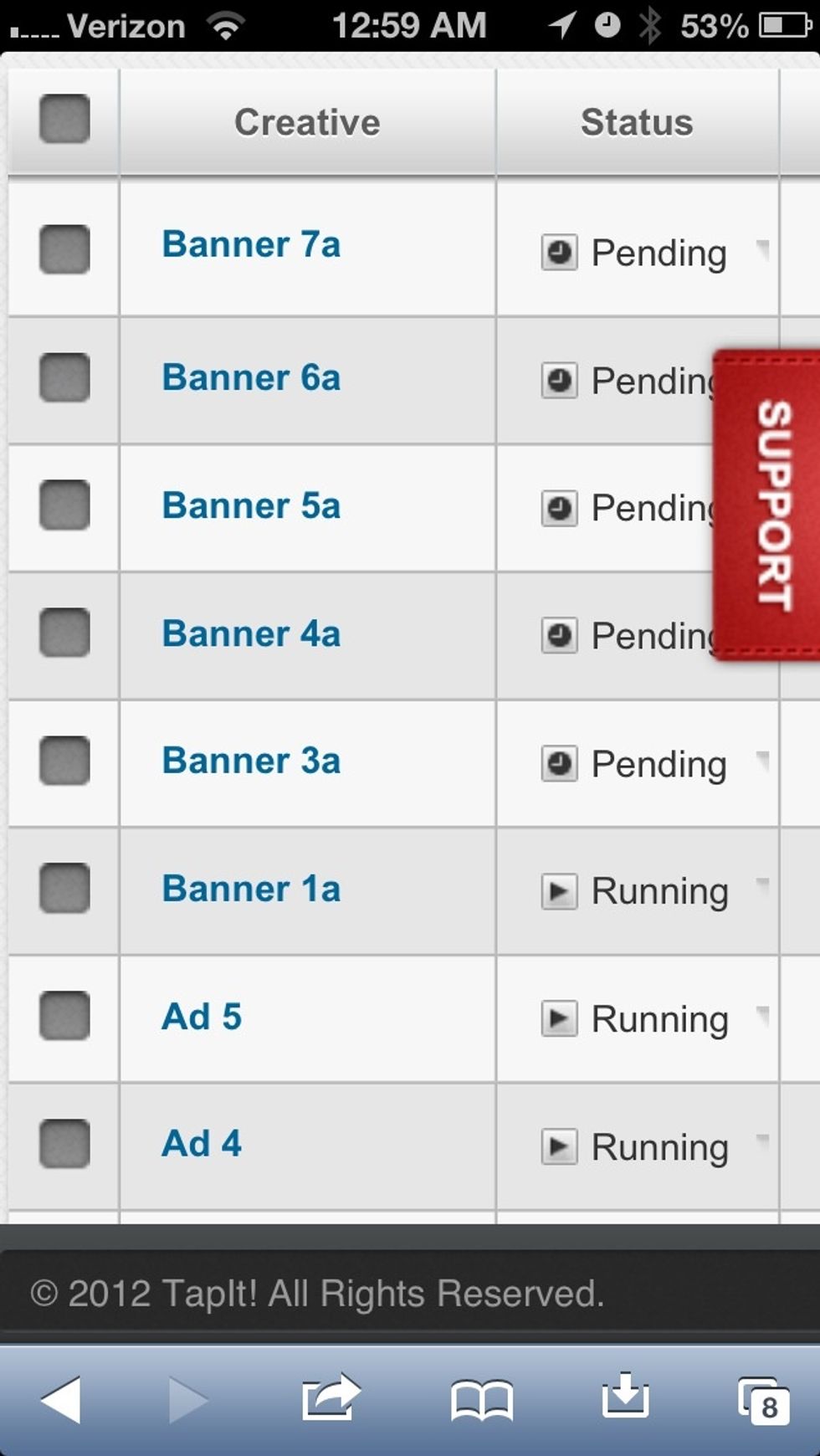 App status will be "pending" until its get approve by account manager within 24 hours or less.