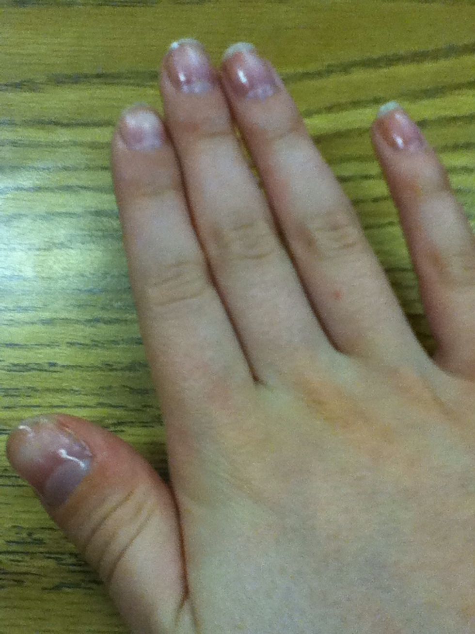 Apply a base coat and let it dry completely.