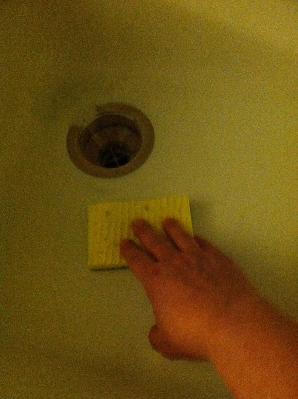 Apply a good amount of cleanser and scrub.