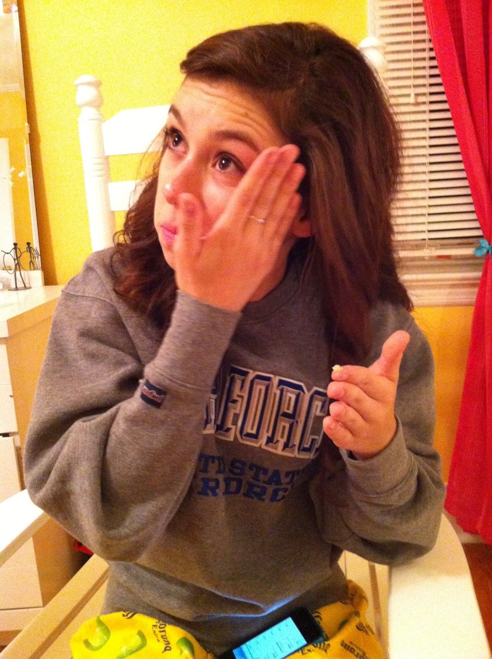 Apply a thin layer of primer over your whole face with your hands