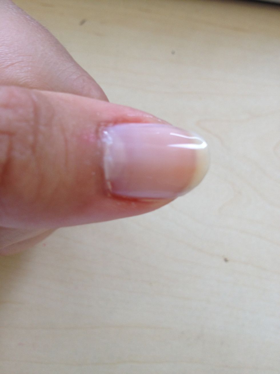 Apply a thin layer of your favorite basecoat. Let it dry!