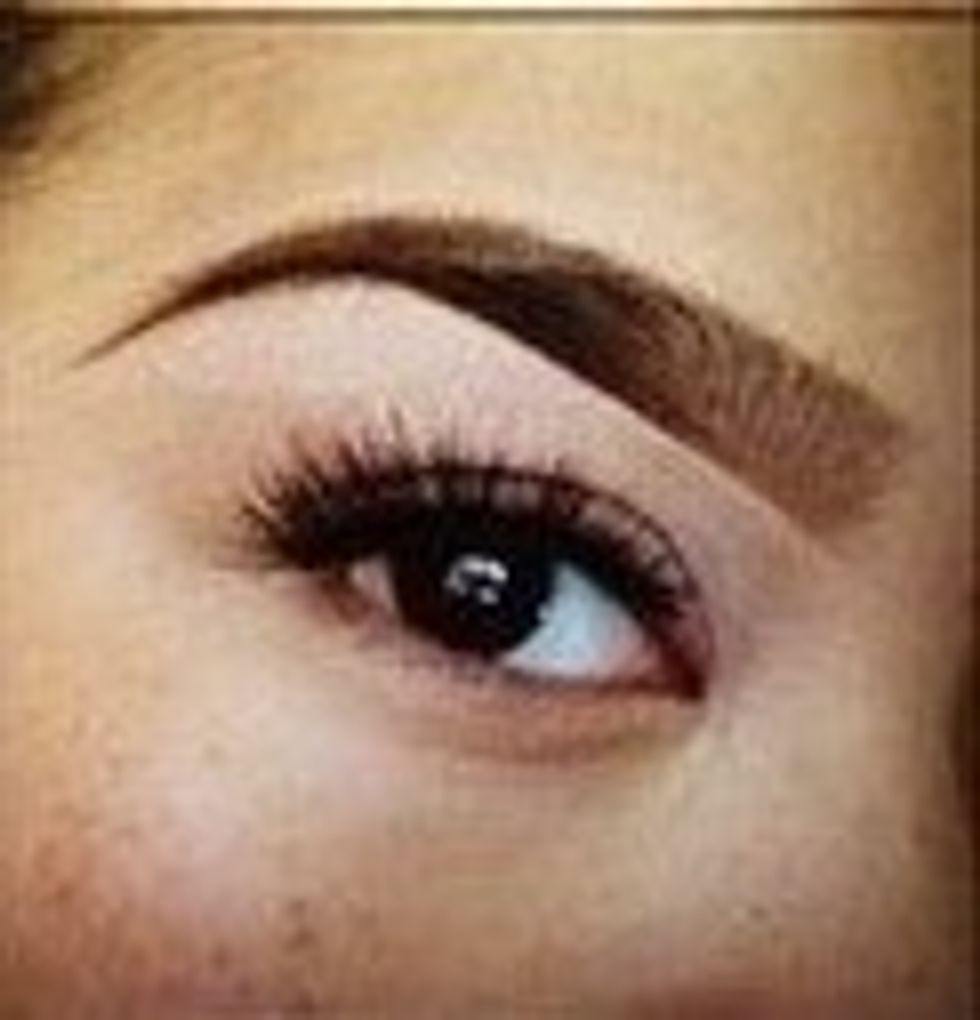 Apply any eye makeup after applying the lenses, remember not to rub your eyes with the lenses in! I once rubbed my eyes and my contact lens got stuck in between my eyeball and my eyelid OUCH;-(