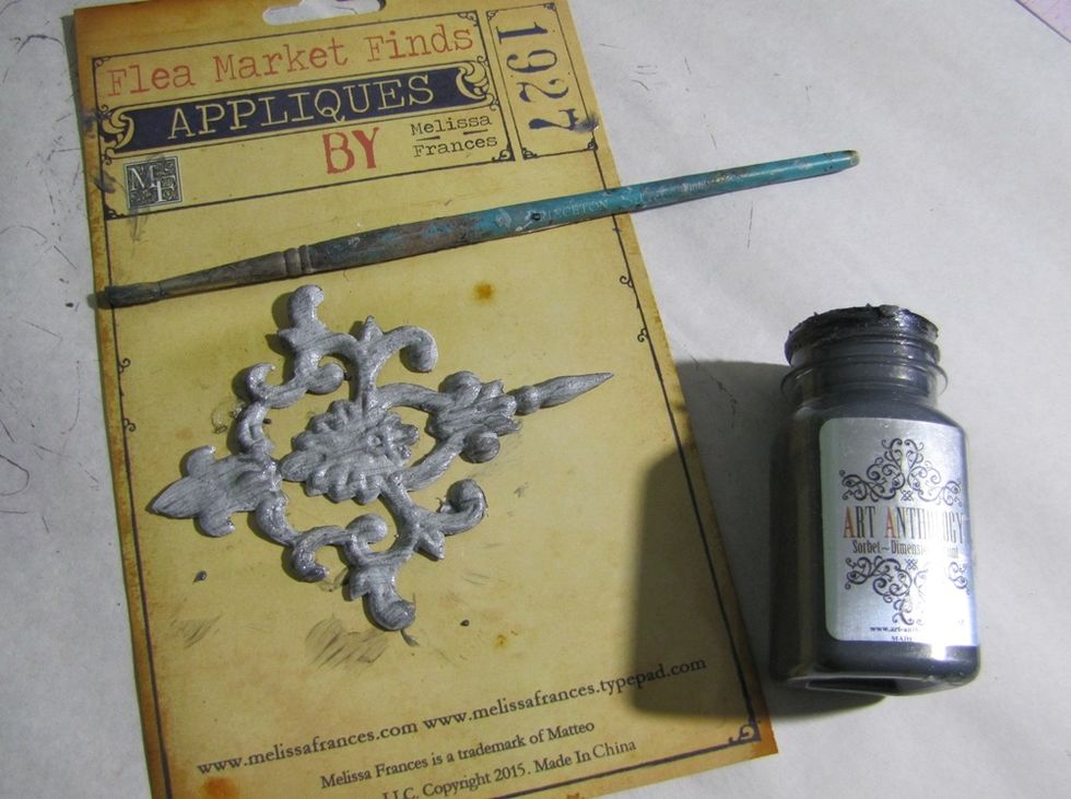 Apply first coat of Sorbet.