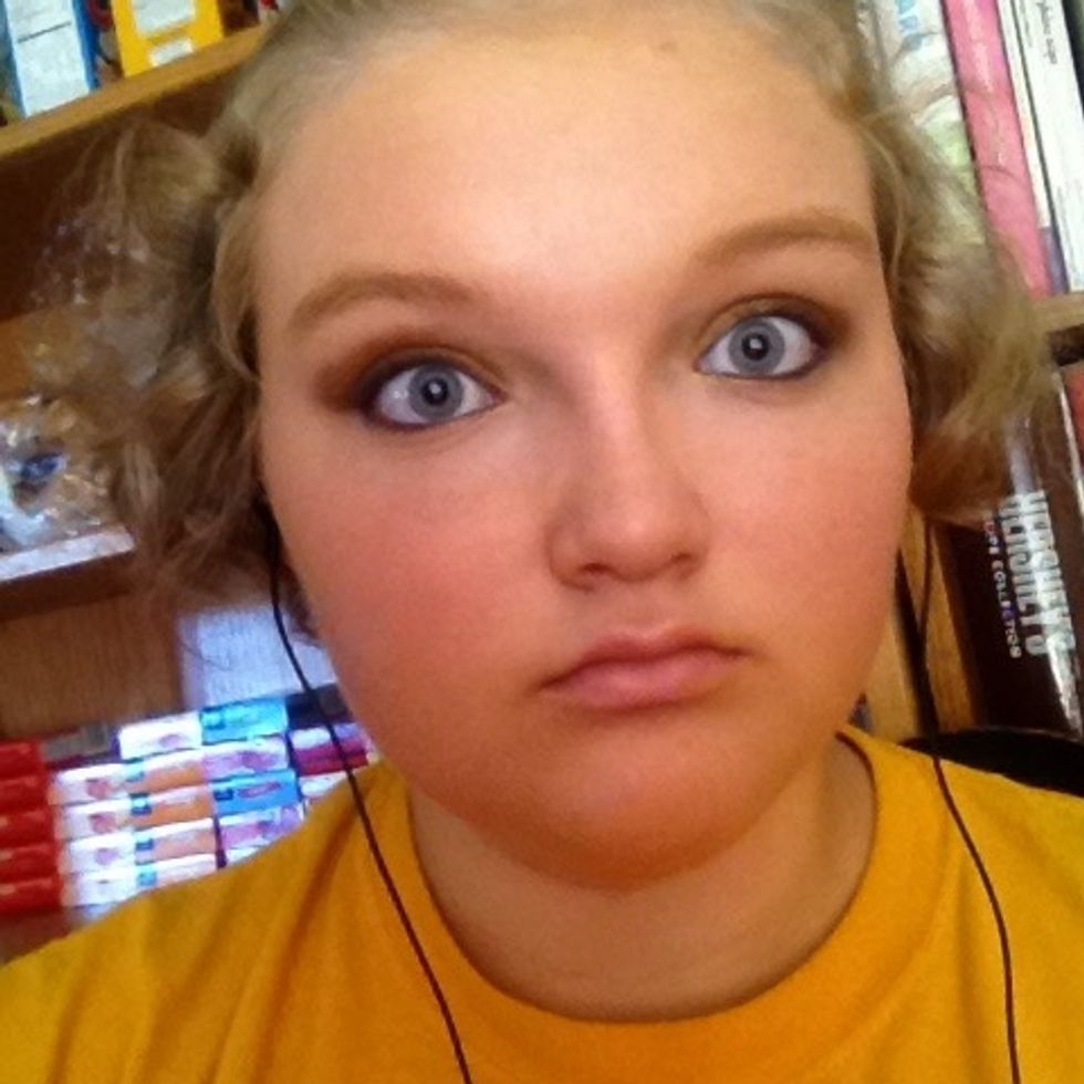 Apply from your crease down halfway across the lid