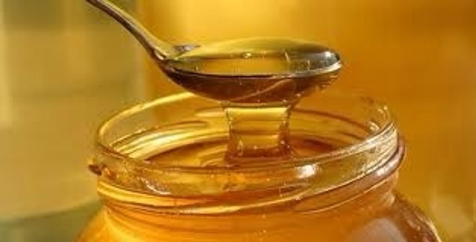 Apply honey to ur skin because it is great to consume and it gives your skin a great glow