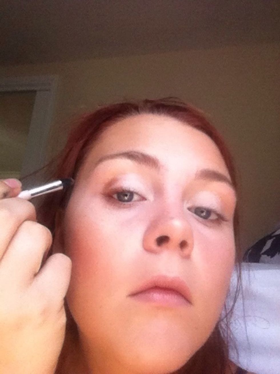 Apply in outter v and blend