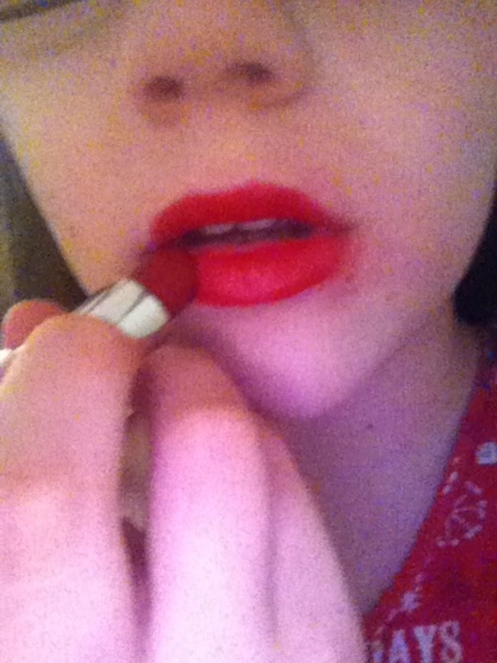 Apply it directly to your lips.