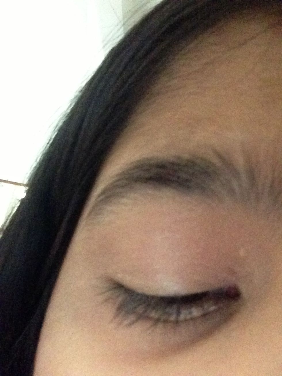 Apply it on the crease