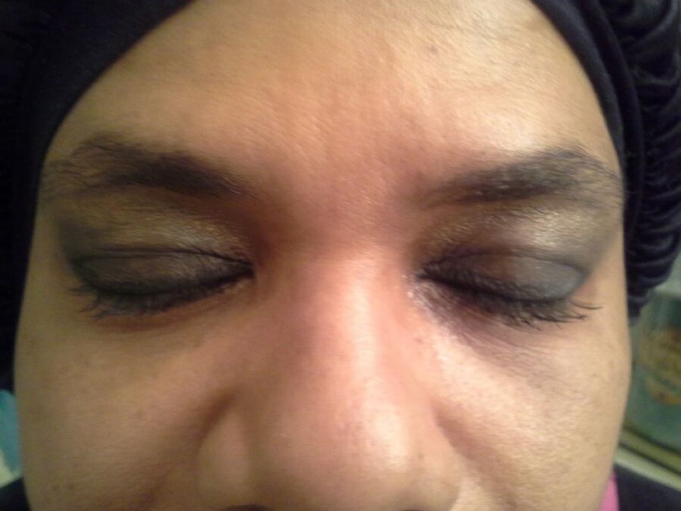 Apply Mascara To Top And Bottom Lashes
