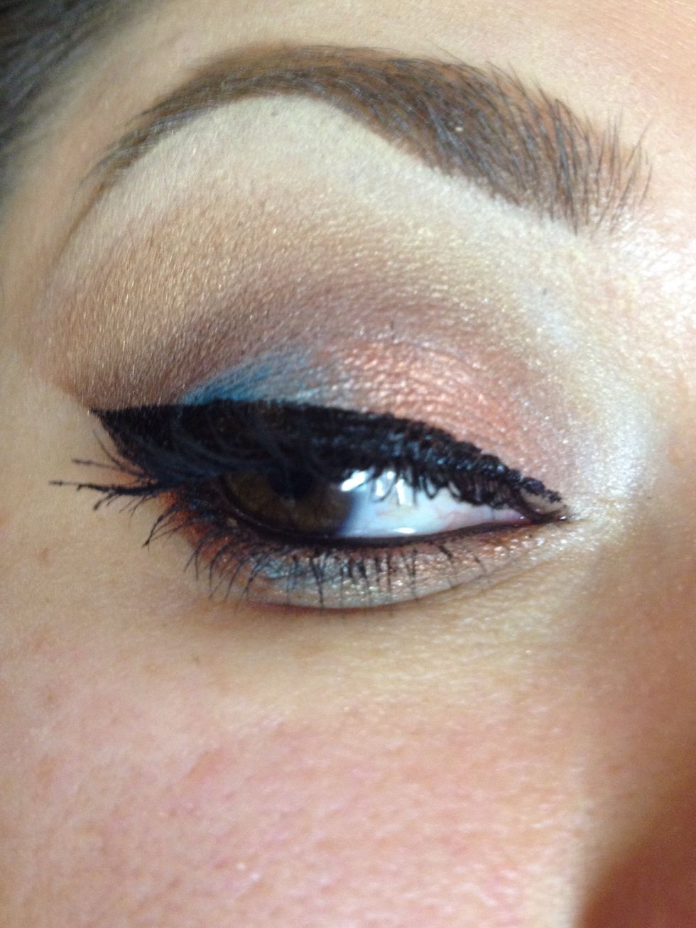 Apply mascara.