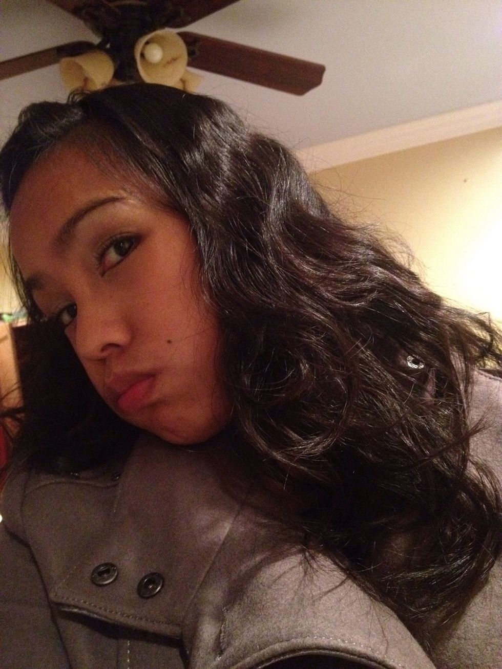 Apply mousse or hairspray for extra hold