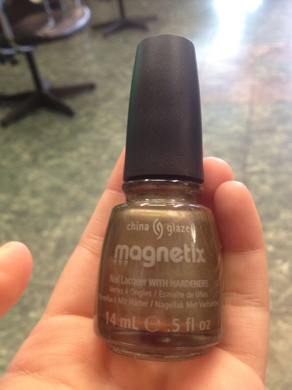Apply one not to thick coat of magnetix polish! ----->>>