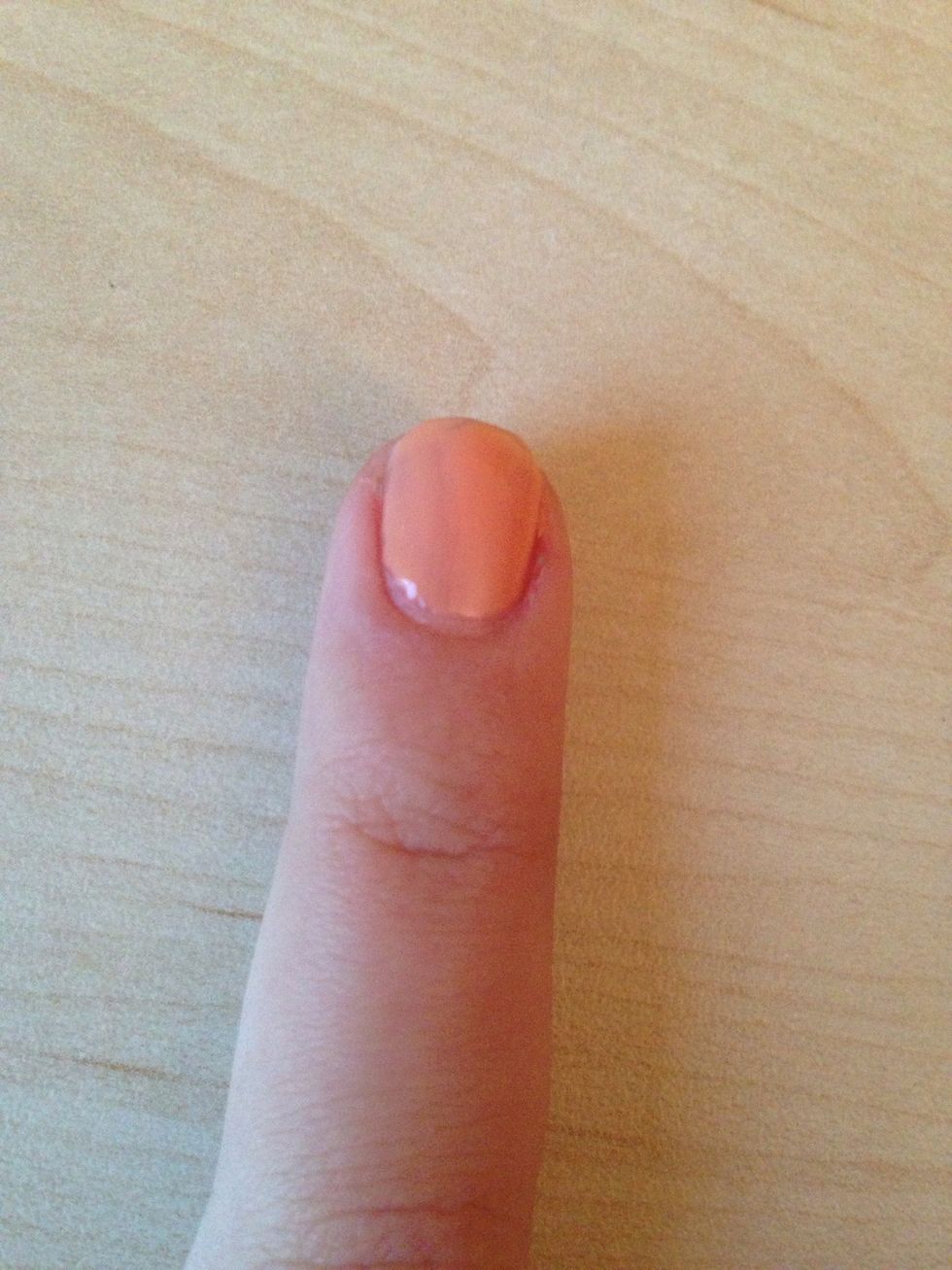 Apply the first coat