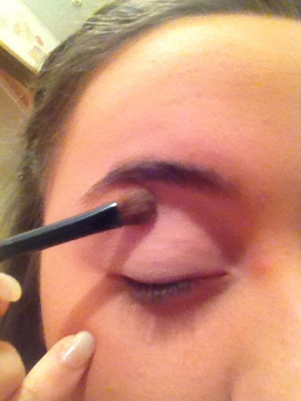 Apply this closer to your brow.