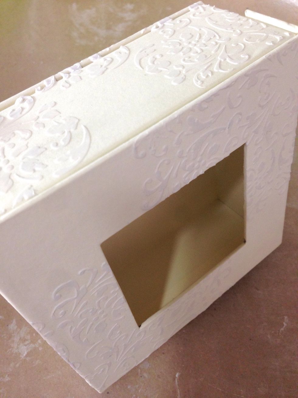 Apply to all exterior surfaces of the box...