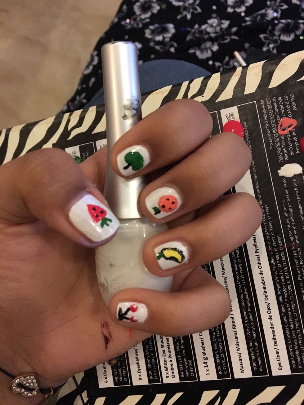 Apply topcoat