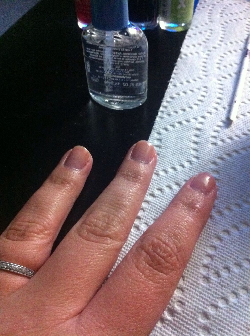 Apply your base coat