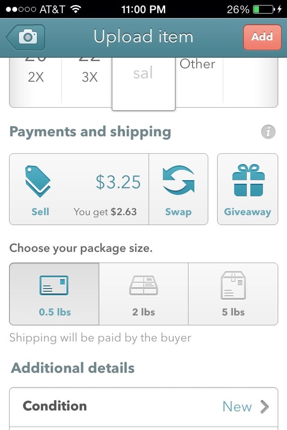 Apps like vinted and poshmark take 20% of your earnings for themselves. This is quite steep when you're selling an item for $100x Transactions through PayPal avoid this problem. Don't forget shipping!