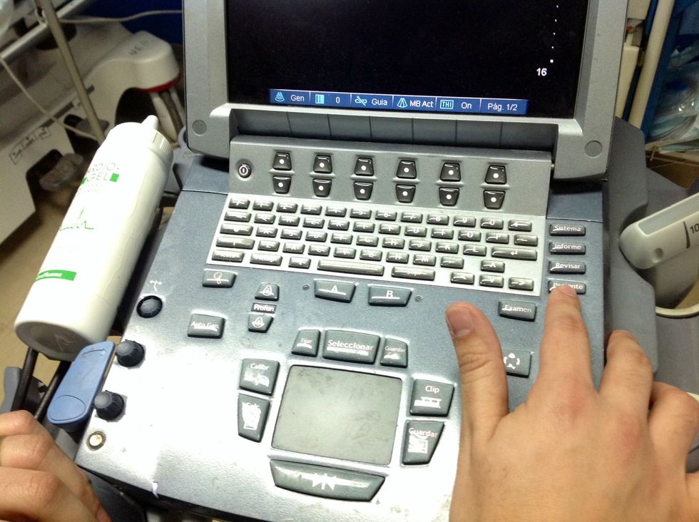 Apretar bot\u00f3n "PACIENTE"