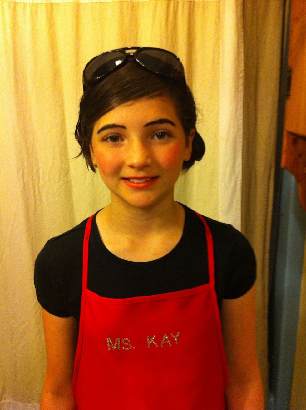 Apron on..