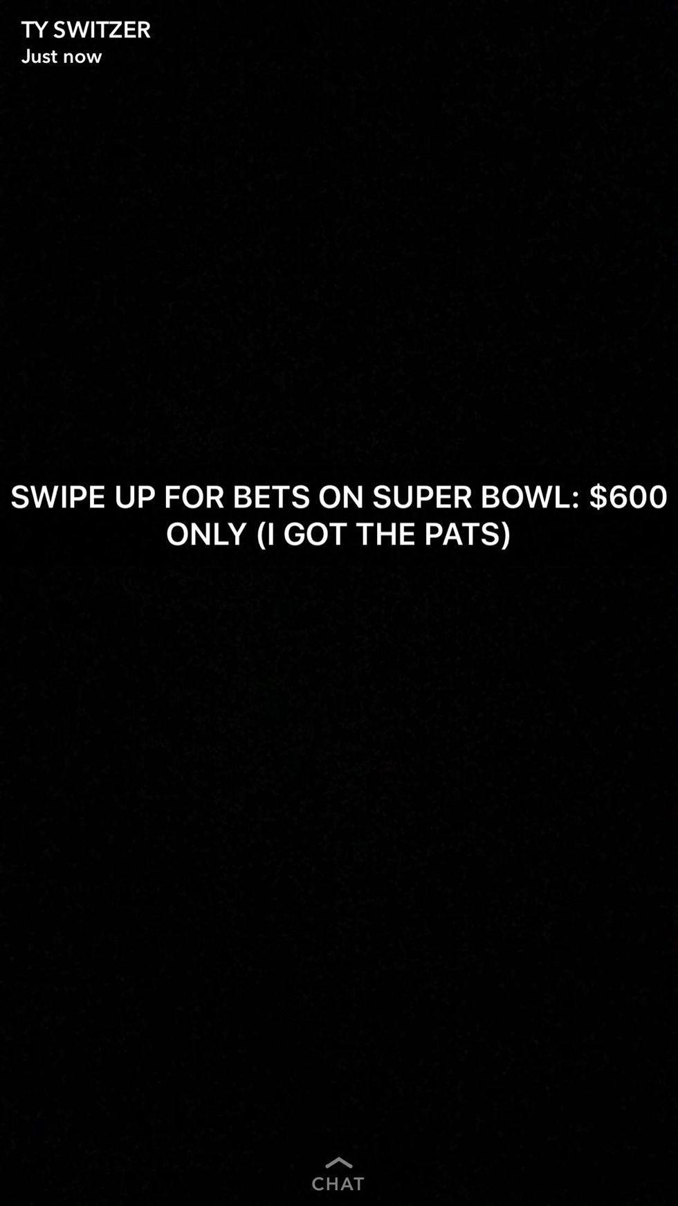 Apueste con los patriots para ganar el Super Bowl.