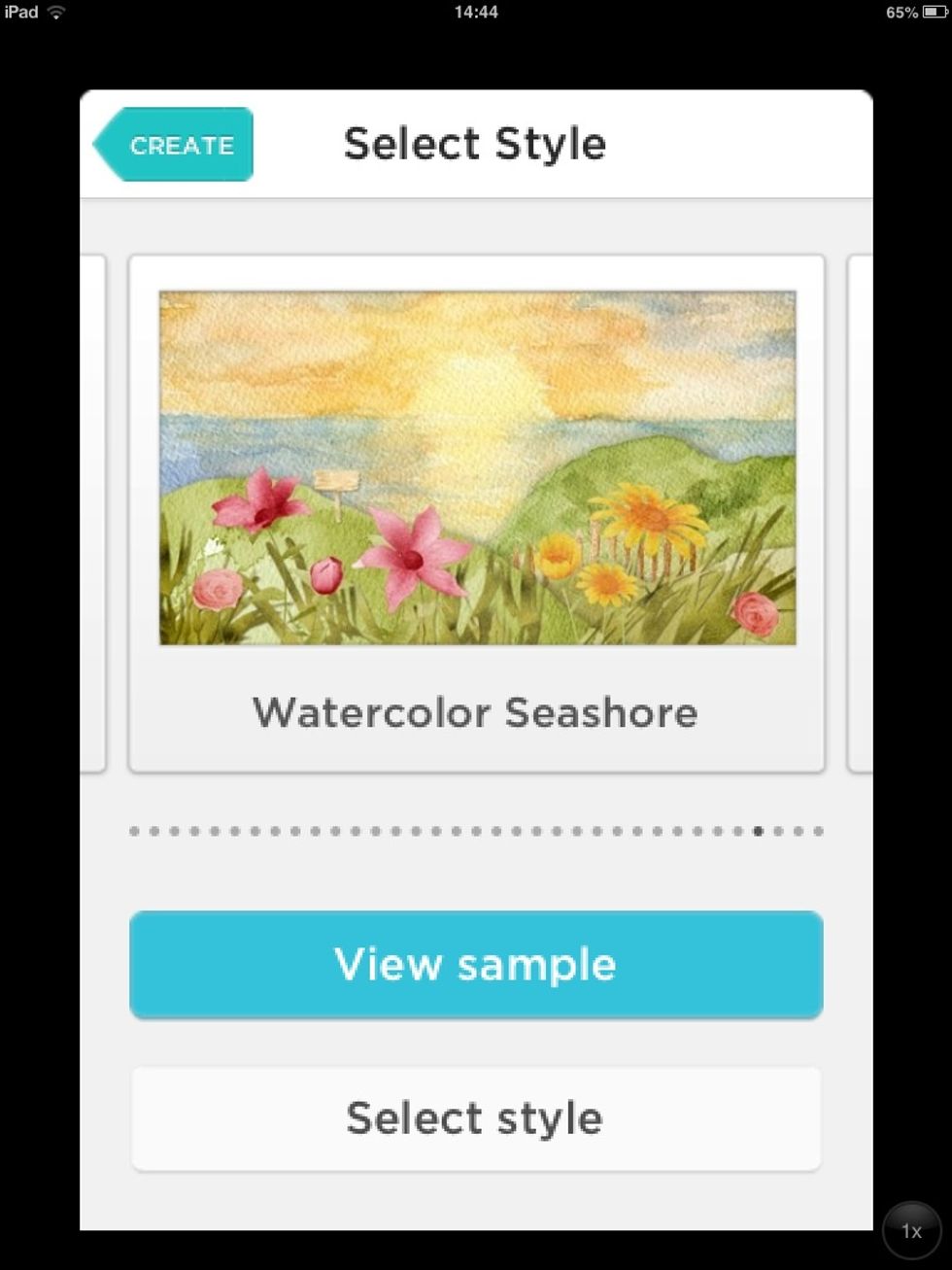 Aqu\u00ed podeu triar la plantilla pel video. Jo triare aquest. Podeu veure com queda o directament seleccionar-ho.