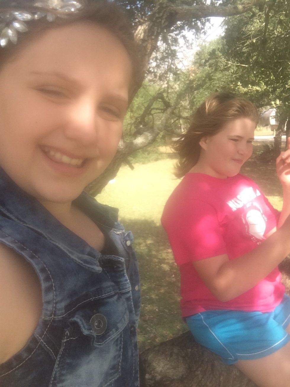 Are you afraid of heights? Yes this was a very high tree\ud83d\ude33but I was able to make it\ud83d\ude0a