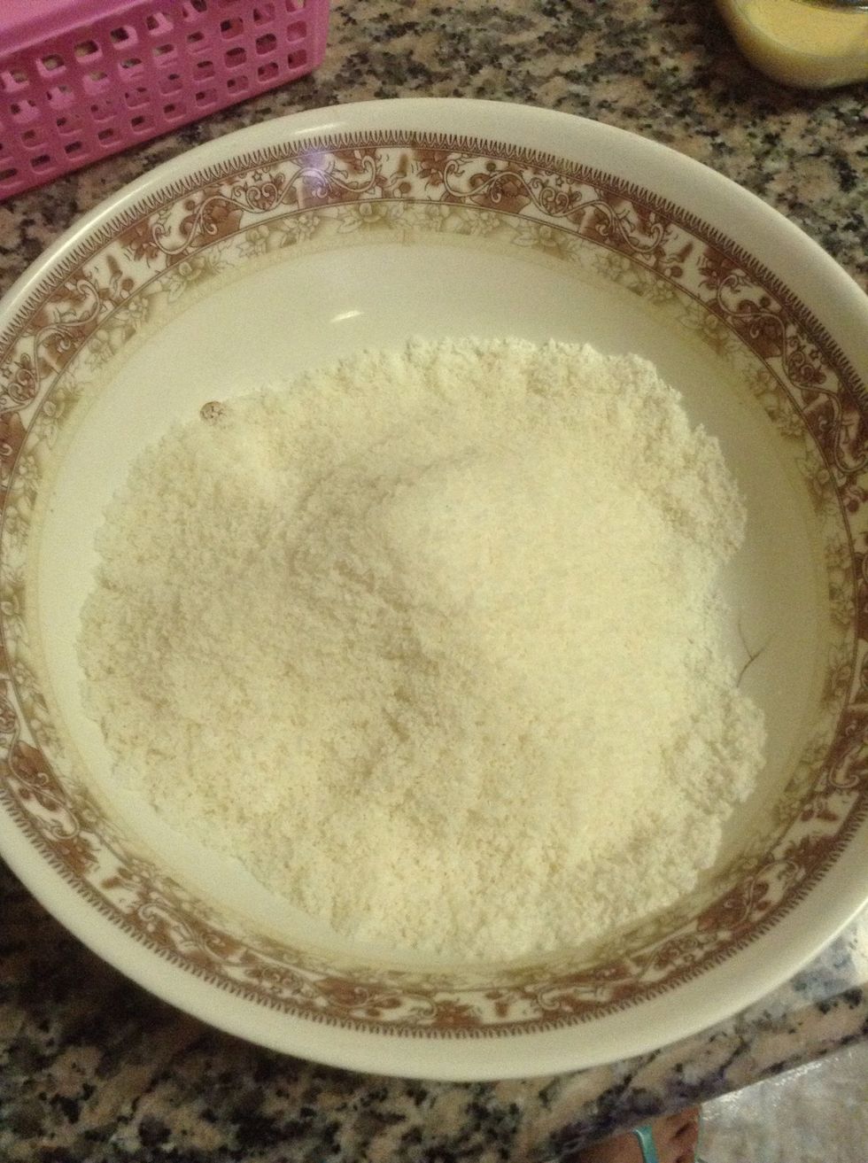 Around 2 cups crushed coconut