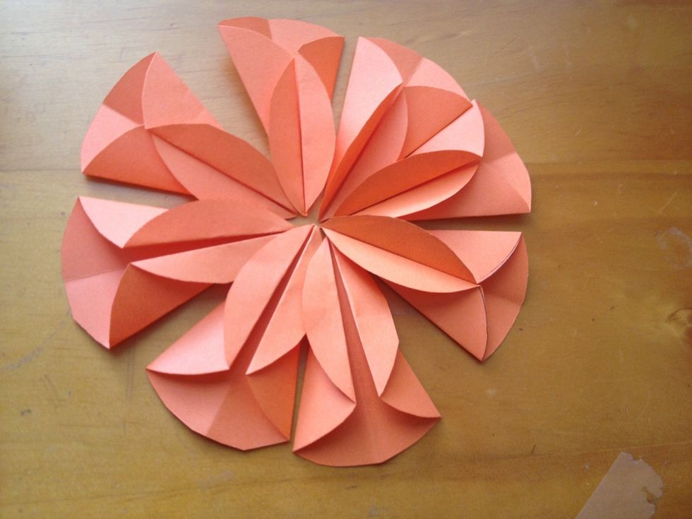 Arrange into large circle