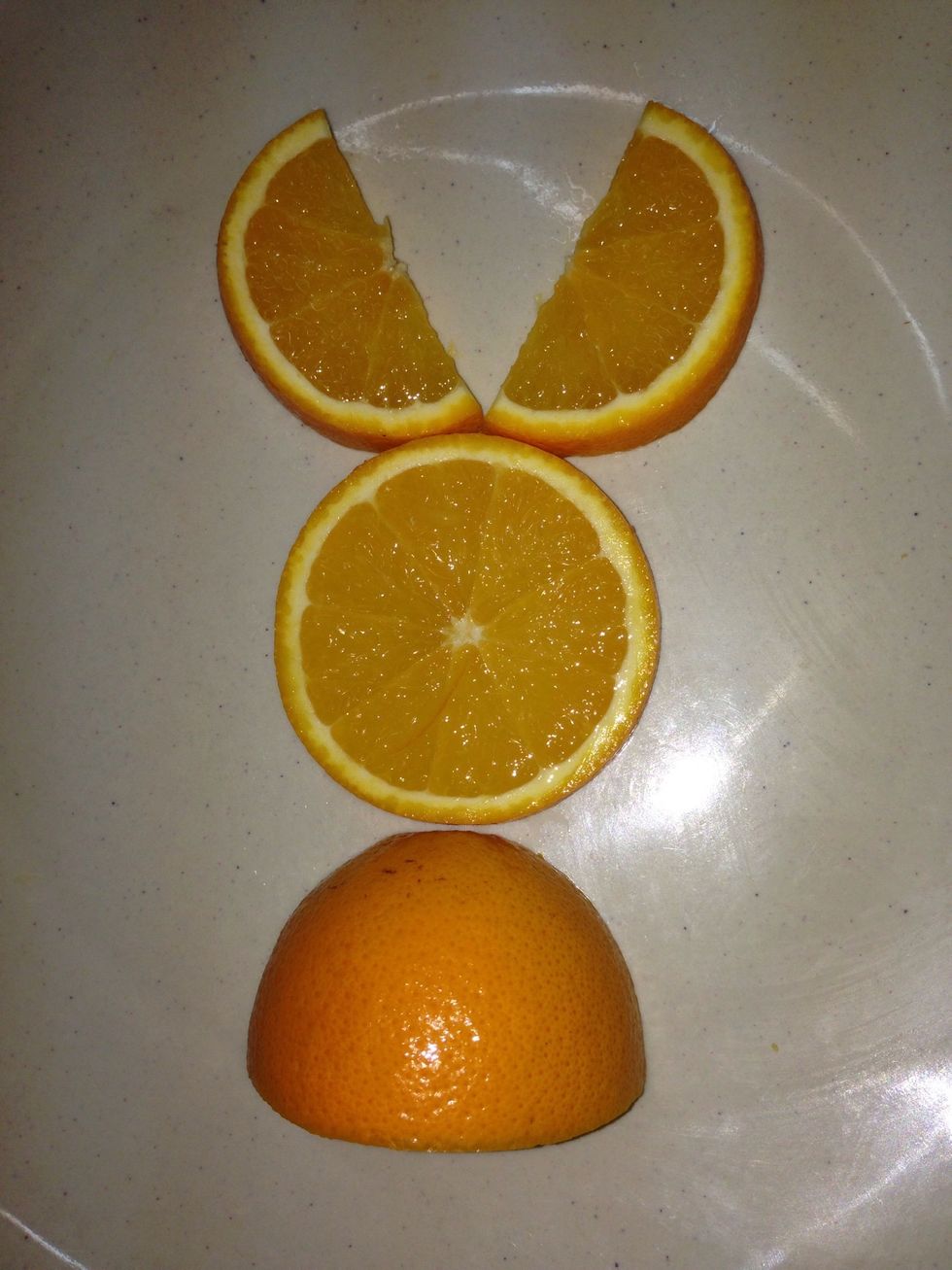 Arrange the face, ears and body.