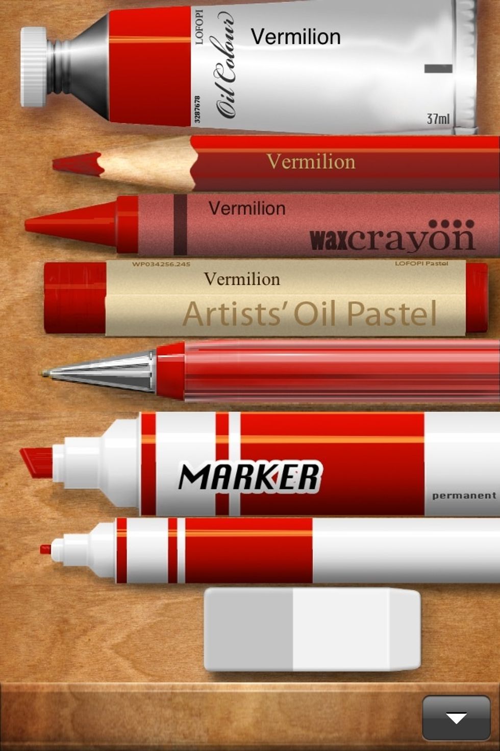 ART SET is a painting application for IOS. ART SET has a variety of mediums to get your painting career started. The above screenshot is only a few of the tools available. Go and discover the rest.