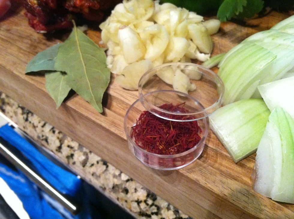 As always, Mise en place... At the ready