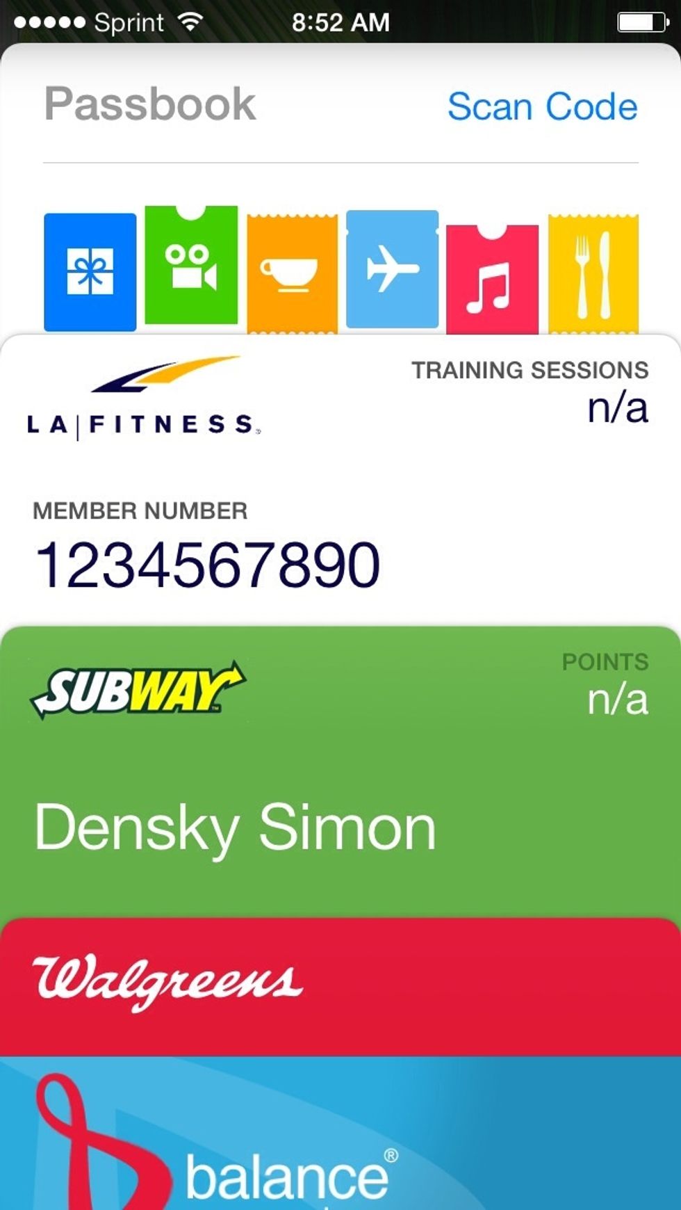 As boring passbook is you can't delete it on you iOS devices so make it useful
